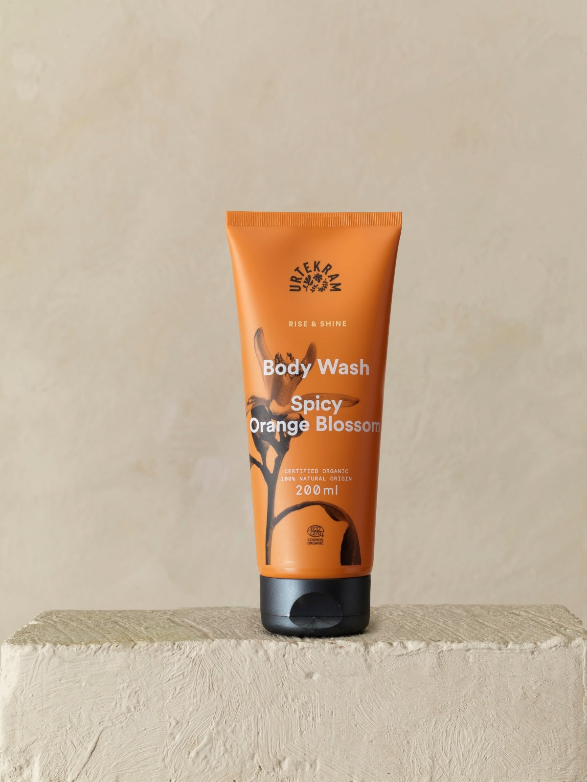 URTEKRAM Spicy Orange Blossom Body Wash für normale bis trockene Haut