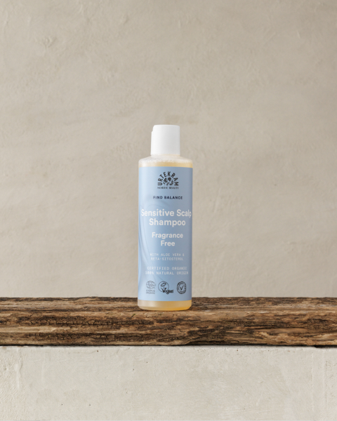 URTEKRAM Fragrance Free Shampoo für empfindliche Kopfhaut